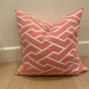 Decorative Pink Pillow Case